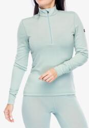 Super Natural Super. natural Arctic230 Zip 1/4 Termoaktív női felső - light jade - L
