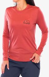 Patagonia L/S Cap Cool Merino Graphic Női felső - imagine moon/potters red - L