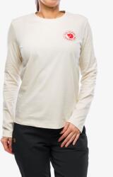 Fjallraven 1960 Logo T-shirt L/S W Hosszú ujjú női póló - chalk white - L