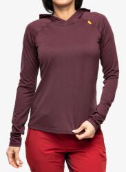 Mountain Equipment Glace Hooded Top Hosszú Ujjú Női Póló - raisin - XS