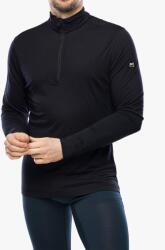 Super Natural Super. natural Tundra175 Zip 1/4 Férfi pulóver - jet black - S