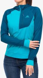 Mountain Equipment Aiguille Hooded Top Női felső sziklamászáshoz - topaz/majolica blue - L