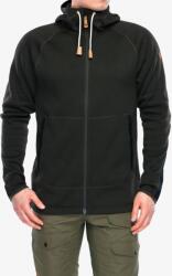 Fjallraven Ovik Fleece Hoodie Kapucnis Felső - deep forest - L