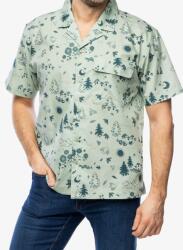 Marmot Muir Camp Novelty S/S Férfi ing - frosty green trail mix - S