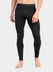 Icebreaker 200 Oasis Leggings Termoaktív Férfi Hosszúszárú Alsó - black/monsoon - S