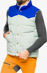 Patagonia Reversible Bivy Down Vest Férfi mellény - sleet green - S