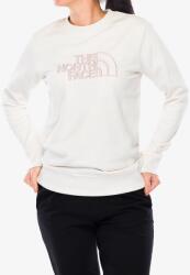 The North Face Drew Peak Light Crew Női pulóver - white dune/metal pink - L