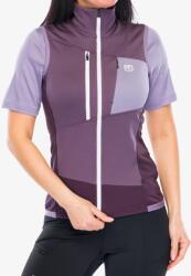Ortovox Fleece Grid Vest Női mellény - dark wild berry - L