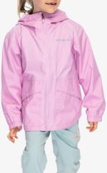 Columbia Rainy Trails Fleece Lined Jacket Lánykabát - cosmos/pink dawn - 128_140_cm