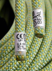 Beal Stinger III 9, 4 mm 60 m Unicore Dry Cover Mászókötél - anis - 9, 4 mm 60 m