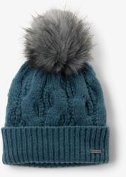 Columbia Boundless Days Cable Knit Pom Beanie Női sapka - everblue