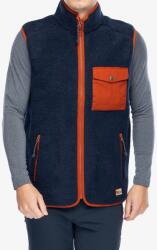 Fjallraven Vardag Pile Fleece Vest Mellény - navy/autumn leaf - L