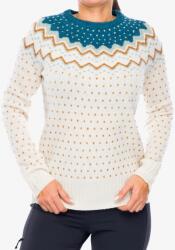Fjallraven Ovik Knit Sweater Női pulóver - glacier green - L
