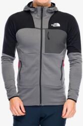 The North Face Stormgap Powergrid Hoodie Férfi pulóver - smoked pearl/tnf black - L
