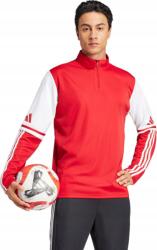 Adidas Férfi Edzőfelső, Size M, piros-fehér, újrahasznosított poliészter (4067901251180)