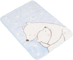 Cangaroo Softy Takaró 80x110cm - Jegesmaci Világoskék