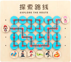 Leziter Erdei labirintus gondolkodásfejlesztő játék (hlBTE-4-1)