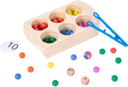 Leziter Színek, számok Montessori fejlesztő fajáték (hlBTE-45)