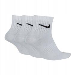 Nike Dri-Fit zokni, fehér, 3 pár, mindennapi használatra, 38-42-es méret (SX7677100)