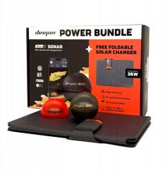 Deeper Visszhangmérő Deeper Chirp 3 Power Bundle Solar Charger (ITGAM2595)