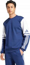 Adidas Squadra 25 Sweat Crew Férfi pulóver, sötétkék, pamut, poliészter, Size S (JD2958)