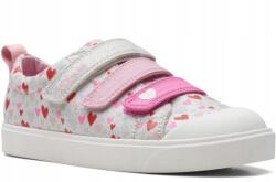 Clarks Alacsony Tépőzáras Lány Tornacipő 26-OS (HW24Y2)