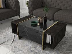ASIR GROUP Masuta de cafea Veyron, Negru, 104x38x60 cm (804TRH2825) Masa de cafea