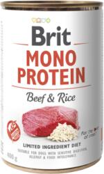 Brit Mono Protein Beef & Brown Rice (Marha és Barna rizs) 400gr