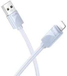 hoco. X114 adatkábel (USB - lightning, 2.4A, gyorstöltő, 100cm) VILÁGOSKÉK (X114_USB_L_BL)
