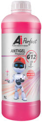 AI Perfect Antigel AiPerfect G12R - 1 Litru, Gata Preparat pana la -35 grade C (OAT, Rosu Roz) (100AIPG12R1)