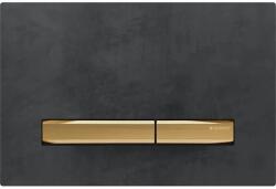 Geberit Sigma50 Clapeta de actionare dual-flush, antracit/auriu (ardezie mustang) (115.672.JM.2)