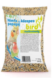 EURO BIRD Nimfa és Közepes Papagáj Eleség - 500 g