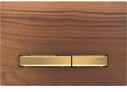 Geberit Sigma50 Clapeta de actionare dual-flush, maro/auriu (nuc american) (115.672.jx.2)