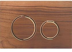 Geberit Sigma21 Clapeta de actionare dual-flush, maro/rose gold (nuc american) (115.650.jx.1)