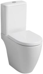 Geberit Set Vas WC pe pardoseala cu rezervoar aparent Geberit iCon Rimfree 35x64 cm evacuare orizontala sau verticala (200460000/229420000)