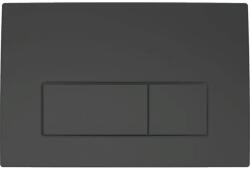 Geberit Delta50 Clapeta de actionare dual-flush, negru mat (115.119.14.1)