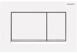 Geberit Sigma30 Clapeta de actionare WC dual-flush, alb mat Easy-to-Clean (115.883.01.1)