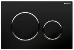 Geberit Sigma20 Clapeta de actionare dual-flush, negru lucios (115882KM1)