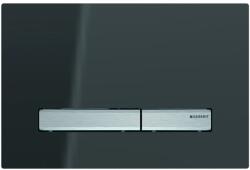 Geberit Sigma50 New Clapeta de actionare dual-flush, sticla fumuriu reflexiv (115788SD2)