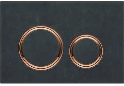 Geberit Sigma21 Clapeta de actionare dual-flush, antracit/rose gold (ardezie mustang) (115.650.jm.1)