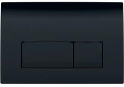 Geberit Delta50 Clapeta de actionare dual-flush, negru lucios (115.119.DW.1)