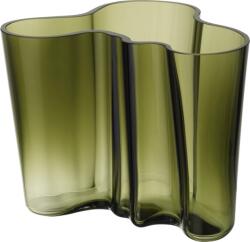 Iittala Vază Aalto 16 cm verde de mușchi (1051429)