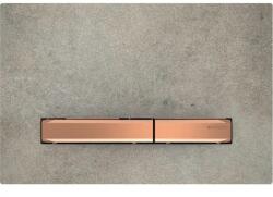 Geberit Sigma50 Clapeta de actionare dual-flush, gri/rose gold (aspect beton) (115.670.JV.2)