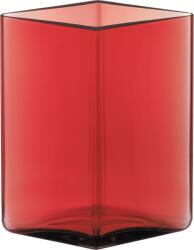 Iittala Vază Ruutu 11, 5 x 14 cm cranberry (1015596)