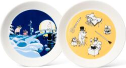 Arabia Finland Farfurii Arabia Finland Moomins Office & Winternight 19 cm 2 buc (1064307)