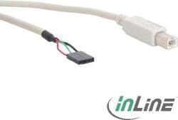 InLine 33440D USB кабел 0, 4 м USB B Бежов (33440D) (33440D)