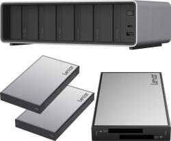 Lexar Docking Station Lexar Professional Workflow Pro with Thunderbolt4 uplink I with Dual SD reader and 2x2TB SSD (LPWF800/720/2x502T)