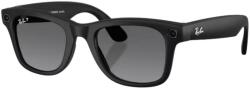 Ray-Ban Ochelari Smart Ray-Ban Meta Wayfarer Gen2, Marime M, 50-22, 32 GB stocare, Camera Foto 12mp, 5 microfoane, difuzoare, Wifi 6, Meta AI, High Bridge Fit, Grafit, Negru-Mat (RW4012601ST3-50-22)