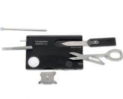 Victorinox Multifunctional Victorinox SwissCard Lite, negru transparent - 0.7333. T3 (0.7333.T3)