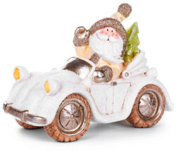 MagicHome Mikulás autóban 46,5x19,5x31,5 cm